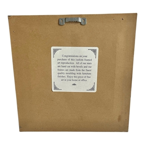 Framed Artwork Renaissance Head of Leda Custom Mat Frame Mini Print Reproduction - Picture 3 of 3